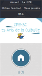 Mobile Screenshot of cpelaculbute.org
